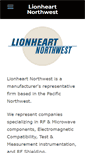 Mobile Screenshot of lionheartnw.com